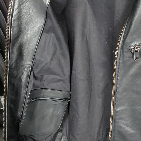 💥NEW💥 Men's Small Black Soft Leather Jacket - Picture 2 of 14